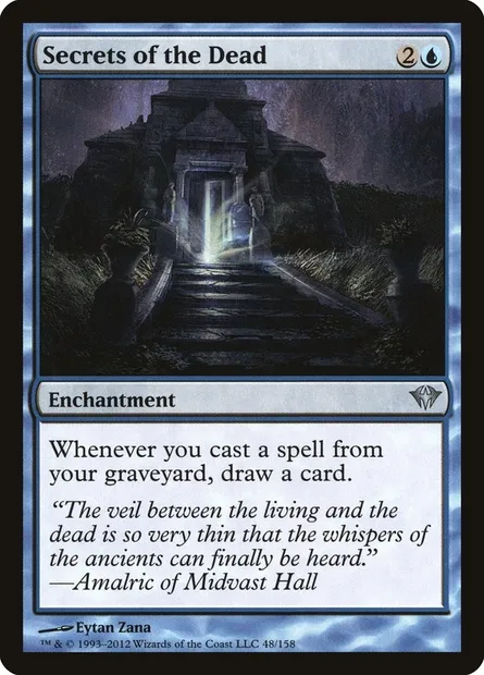 Secrets of the Dead, Magic card DKA 48 — Dark Ascension set