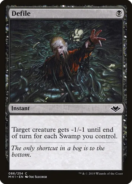 Defile, Magic card MH1 86 — Modern Horizons set