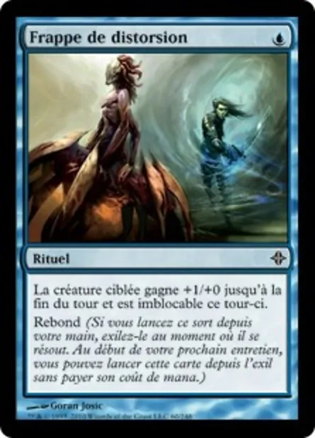 Frappe de distorsion, carte Magic ROE 60 — extension L'ascension des Eldrazi