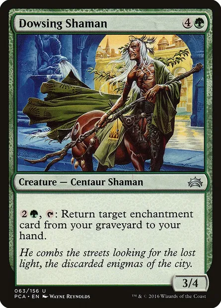 Shamane sourcier, carte Magic PCA 63 — extension Planechase Anthology