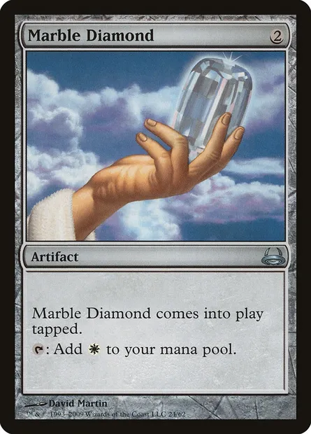 Diamant du marbre, carte Magic DDC 24 — extension Duel Decks: Divine vs. Demonic