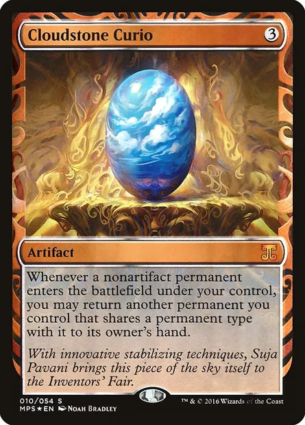 Cloudstone Curio, Magic card MPS 10 — Kaladesh Inventions set