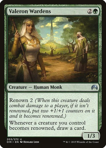 Valeron Wardens, Magic card ORI 203 — Magic Origins set