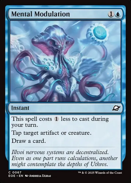 Mental Modulation, Magic card EOE 67 — Edge of Eternities set