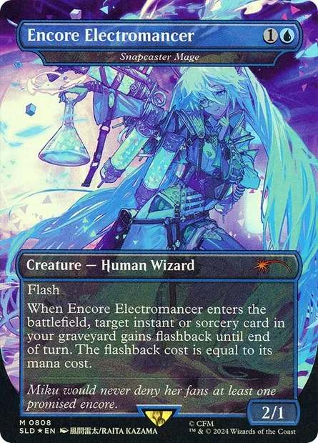 Mage lancevif, carte Magic SLD 808 — extension Secret Lair Drop