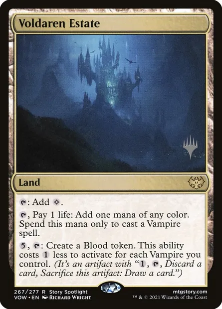 Voldaren Estate, Magic card PVOW 267p — Innistrad: Crimson Vow Promos set