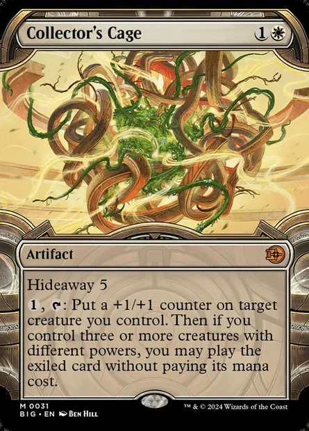 Collector's Cage, Magic card BIG 31 — The Big Score set