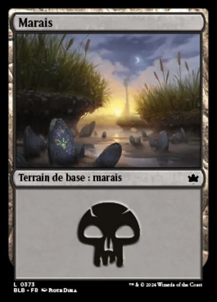 Marais, carte Magic BLB 373 — extension Bloomburrow