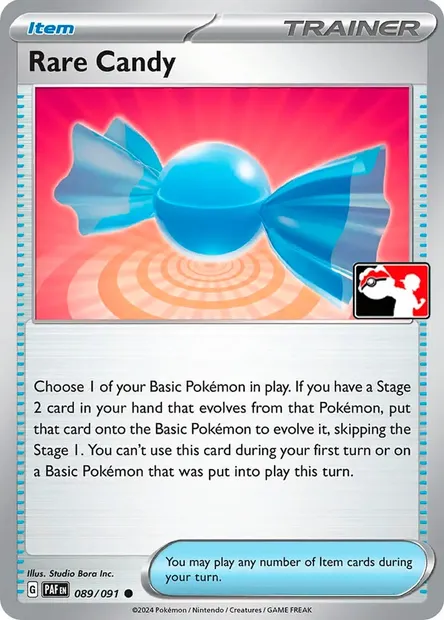 Super Bonbon, carte Pokémon PPS 191 — extension Play! Pokémon Prize Pack Series