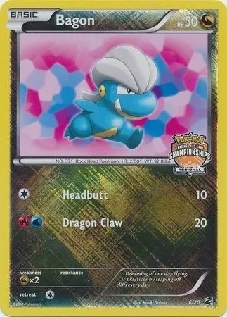 Bagon, Pokémon card LGP 006 — League Promos set