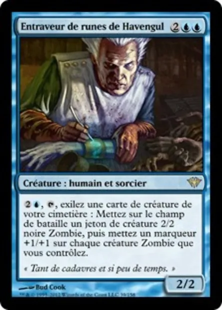 Entraveur de runes de Havengul, carte Magic DKA 39 — extension Obscure Ascension