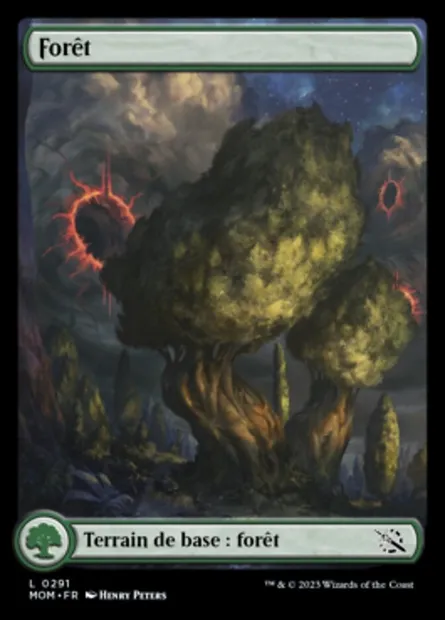 Forêt, carte Magic MOM 291 — extension L'invasion des machines