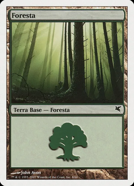 Forêt, carte Magic PSAL K8 — extension Salvat 2005