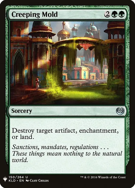 Creeping Mold, Magic card PLST KLD-150 — The List set
