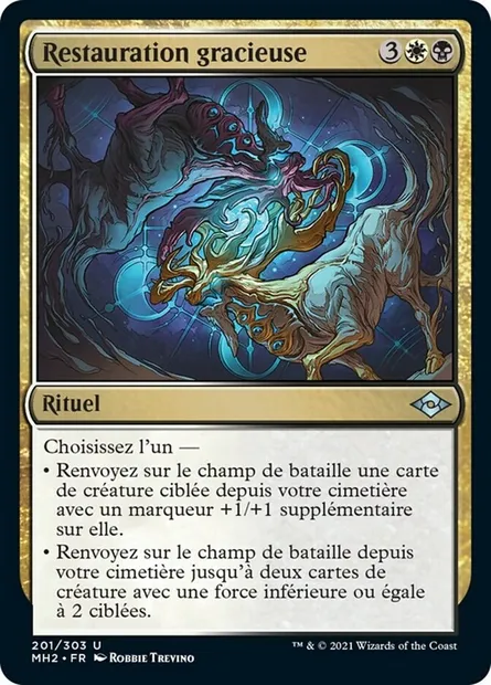 Restauration gracieuse, carte Magic MH2 201 — extension Horizons du Modern 2