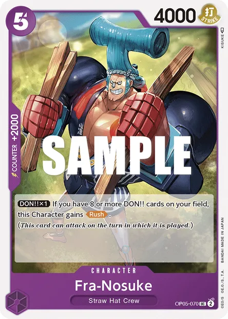 Fra-Nosuke, carte One Piece OP05-070 — extension AWAKENING OF THE NEW ERA