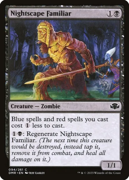 Nightscape Familiar, Magic card DMR 94 — Dominaria Remastered set