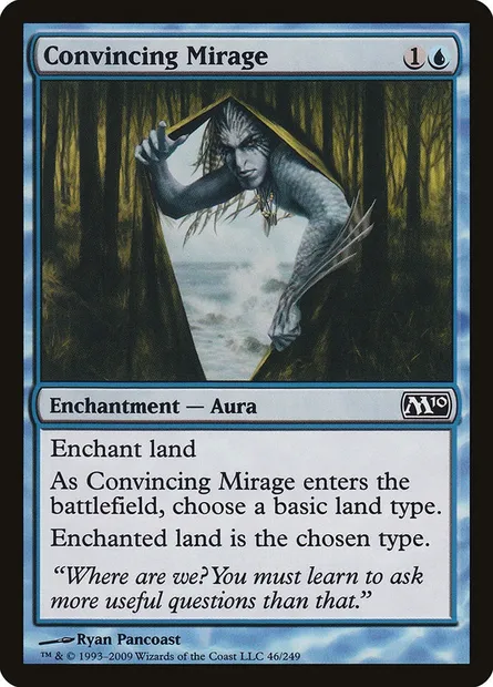 Convincing Mirage, Magic card M10 46 — Magic 2010 set