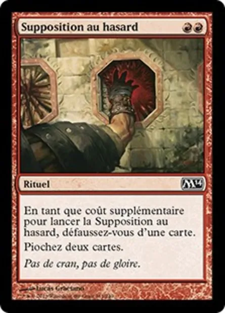 Supposition au hasard, carte Magic M14 161 — extension Magic 2014