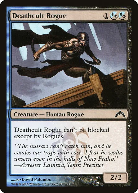 Deathcult Rogue, Magic card GTC 218 — Gatecrash set