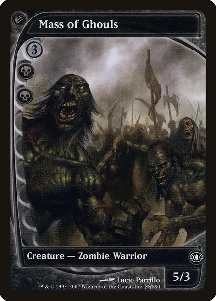 Masse de goules, carte Magic FUT 88 — extension Vision de l'Avenir