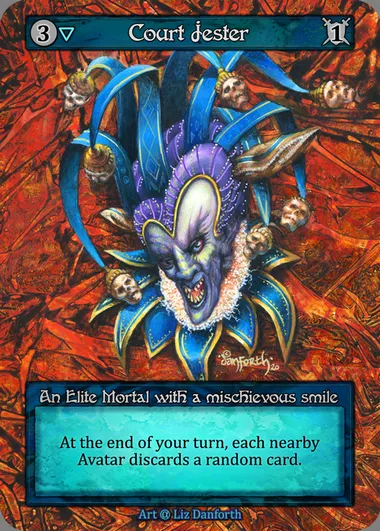 Court Jester, carte Sorcery ALP 045 — extension Alpha
