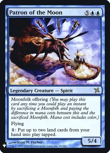 Patron de la lune, carte Magic PLST BOK-45 — extension The List