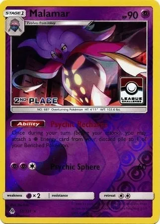 Sepiatroce, carte Pokémon LGP 051-2 — extension League Promos