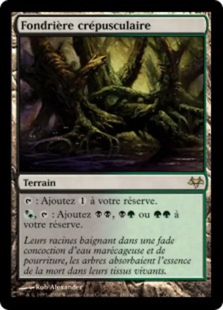 Fondrière crépusculaire, carte Magic EVE 180 — extension Coucheciel