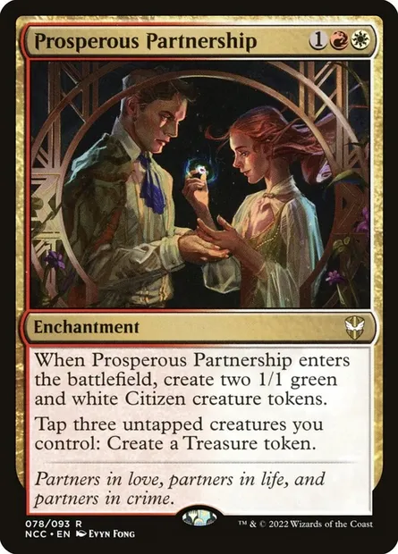 Prosperous Partnership, Magic card NCC 78 — New Capenna Commander set