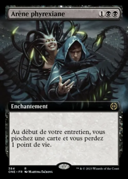 Arène phyrexiane, carte Magic ONE 384 — extension Tous Phyrexians