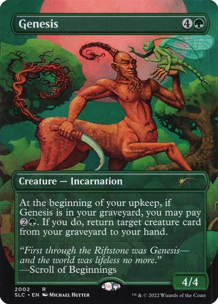 La Genèse, carte Magic SLC 2002 — extension Secret Lair Countdown