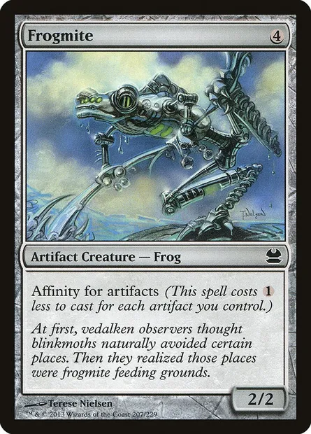 Mitraine, carte Magic MMA 207 — extension Modern Masters