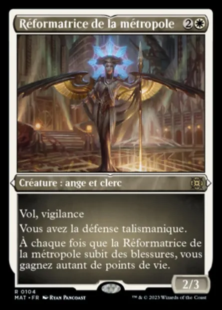 Réformatrice de la métropole, carte Magic MAT 104 — extension L'invasion des machines : le jour d'après