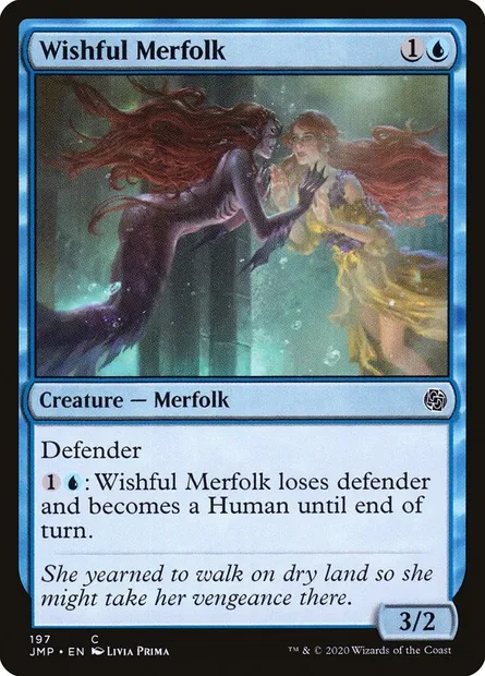 Ondine désireuse, carte Magic JMP 197 — extension Jumpstart