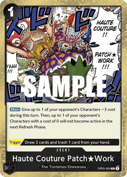 Haute Couture Patch★Work, carte One Piece OP05-094 — extension AWAKENING OF THE NEW ERA