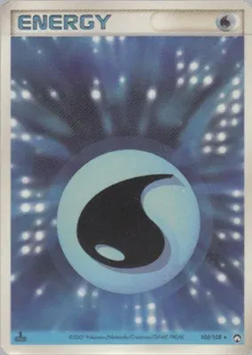 Basic Water Energy, Pokémon card PCG10 105 — World Champions Pack set