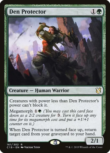 Den Protector, Magic card C19 161 — Commander 2019 set