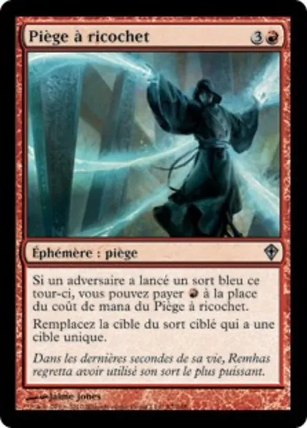 Piège à ricochet, carte Magic WWK 87 — extension Worldwake