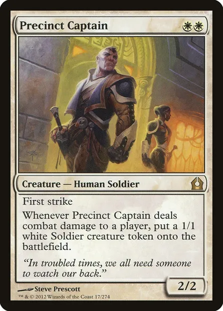 Precinct Captain, Magic card RTR 17 — Return to Ravnica set
