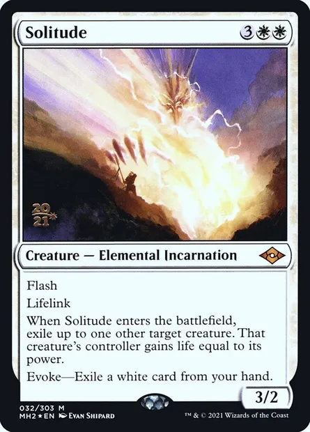 Solitude, carte Magic PMH2 32s — extension Modern Horizons 2 Promos