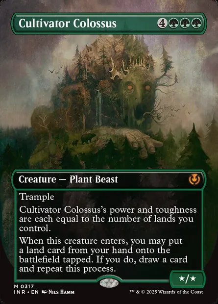 Cultivator Colossus, Magic card INR 317 — Innistrad Remastered set