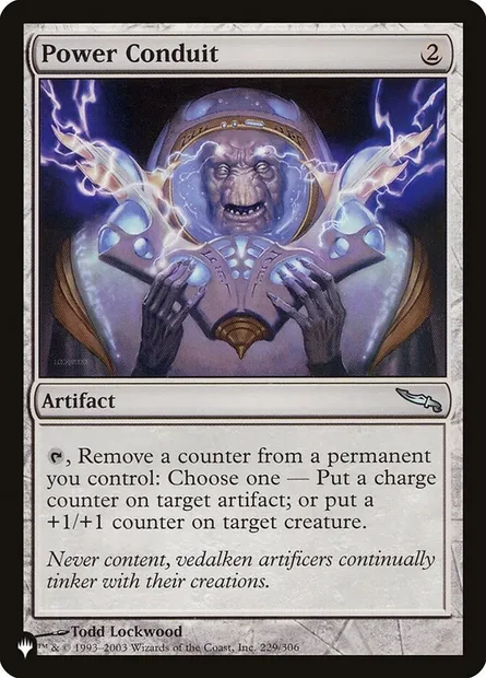 Conduit d'alimentation, carte Magic PLST MRD-229 — extension The List