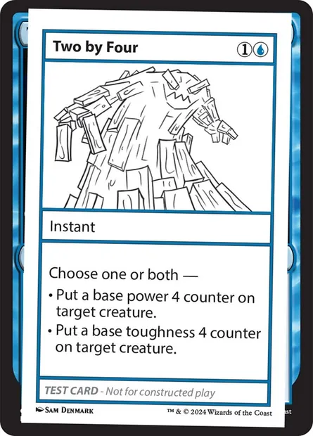 Two by Four, carte Magic MB2 538 — extension Mystery Booster 2