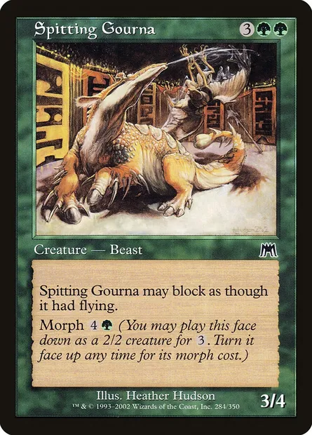 Spitting Gourna, Magic card ONS 284 — Onslaught set