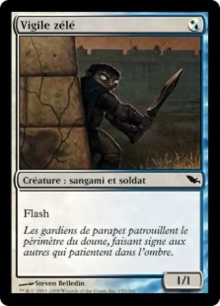 Vigile zélé, carte Magic SHM 157 — extension Sombrelande