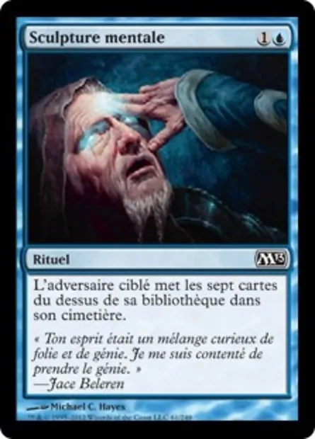 Sculpture mentale, carte Magic M13 61 — extension Magic 2013