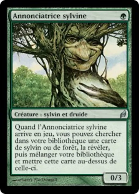 Annonciatrice sylvine, carte Magic LRW 239 — extension Lorwyn