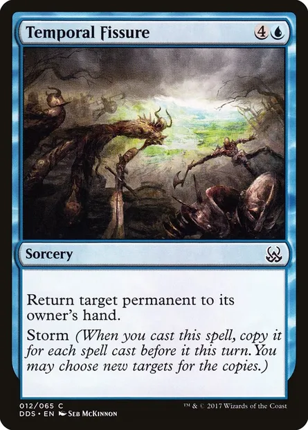 Temporal Fissure, Magic card DDS 12 — Duel Decks: Mind vs. Might set
