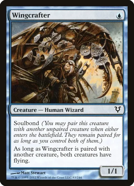 Wingcrafter, Magic card AVR 83 — Avacyn Restored set